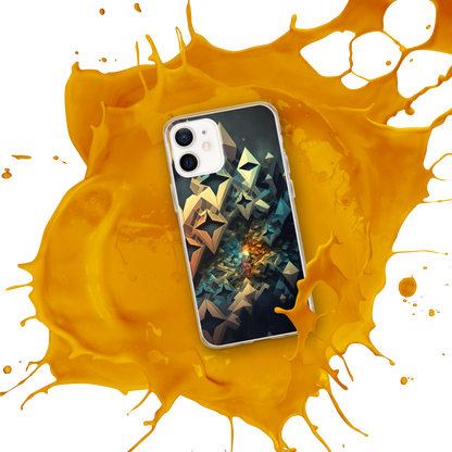 Abstract Tessellation Starburst iPhone Case - Eclectic-Visions