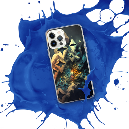 Abstract Tessellation Starburst iPhone Case - Eclectic-Visions