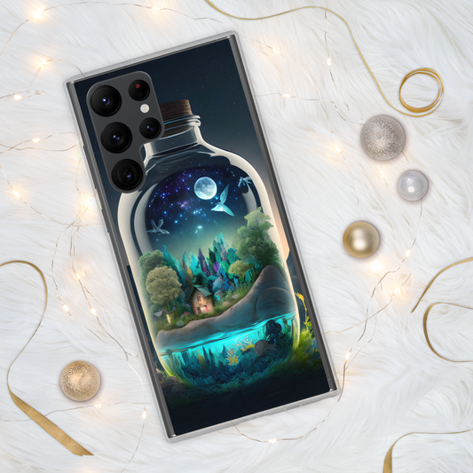 Biome in a bottle, Coastal Woods in the Summer Samsung Case - Eclectic-Visions